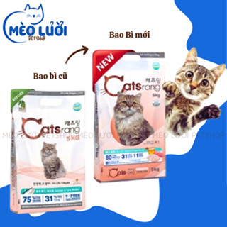 [DATE MỚI - HỎA TỐC] CATSRANG 5KG- Thức ăn hạt Cho Mèo Mọi Lứa Tuổi nhập khẩu Hàn Quốc