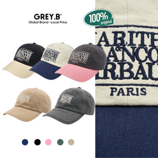 Mũ Lưỡi Trai Marithé Cap Logo Freesize GREYB Unisex