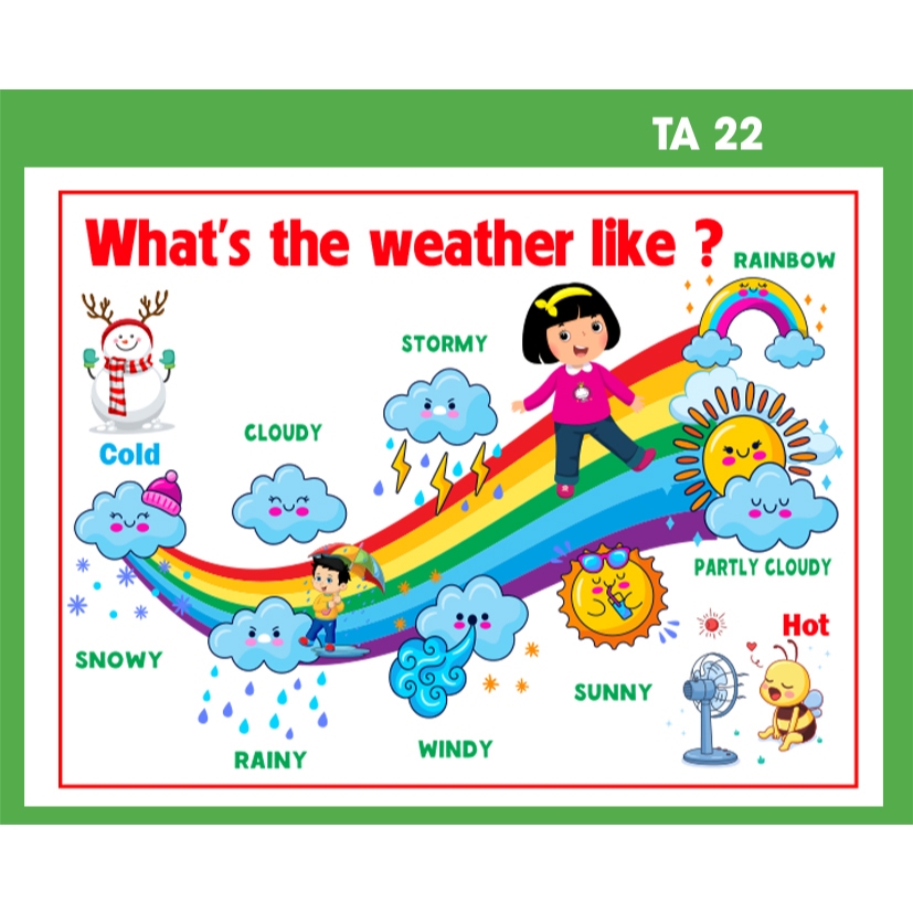 Tranh decan trang trí Trường Học/ decan trang trí phòng học Tiếng Anh