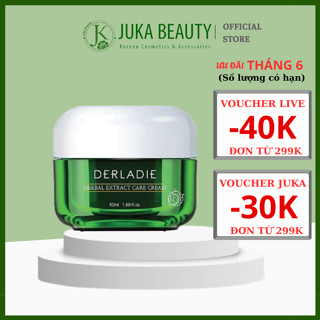 Kem dưỡng tràm trà giảm mụ.n kiềm dầu Derladie Herbal Extract Care Cream 50ml