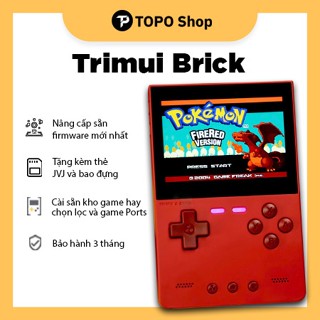 Trimui Brick - Kèm thẻ JVJ tốc độ cao, tặng kèm bao đựng. Cài sẵn Firmware và kho game hay chọn lọc