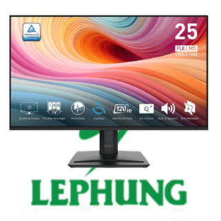 Màn hình máy tính MSI Pro MP251 E2 | 24.5" FHD 1920 x 1080 120Hz /1ms/ IPS | Loa tích hợp | DP/HDMI/VGA | Bảo hành 2 năm
