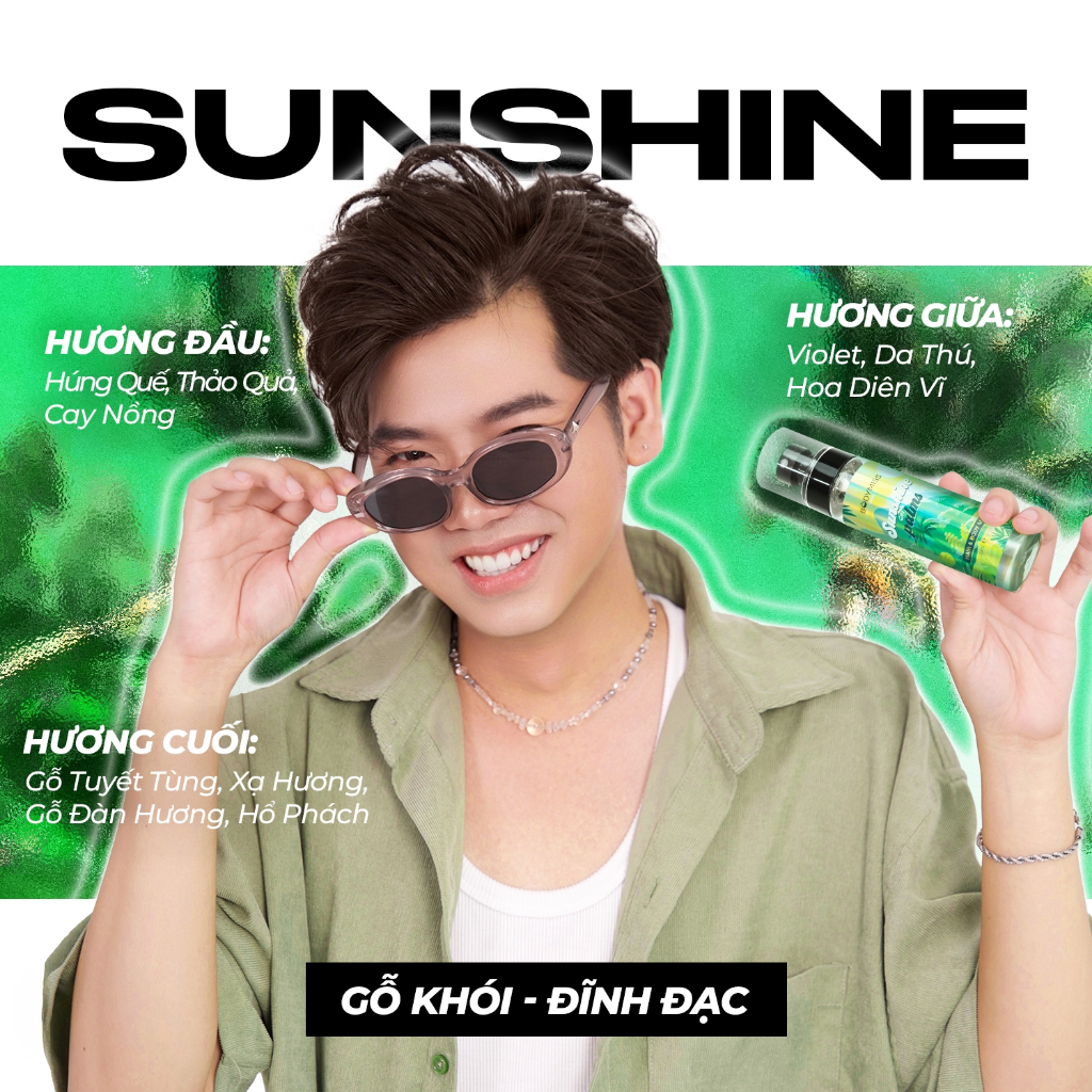 BODYMISS Body Mist Xịt Thơm Toàn Thân, Nước Hoa Body Lưu Hương Lâu 6H, Phù Hợp Nam Nữ Unisex | BigBuy360 - bigbuy360.vn