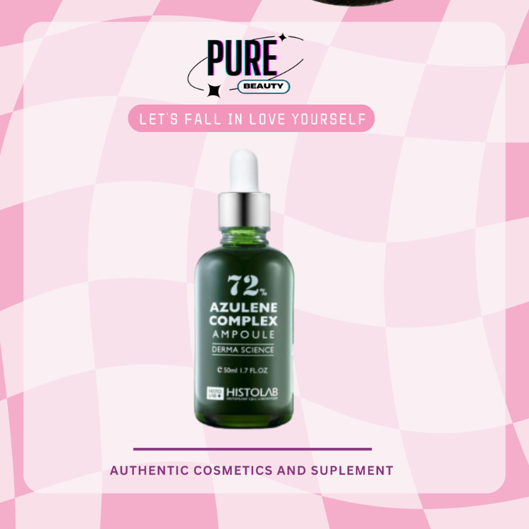 Tinh Chất Histolab Azulene Complex Ampoule 72% Hỗ Trợ Làm Dịu Da - Xanh Lá 50ml