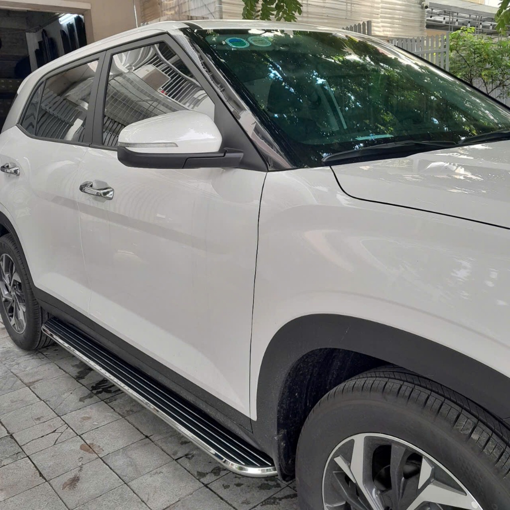 Bệ bước chân lên xuống xe cho Huyndai Creta 2022+ mới nhất,