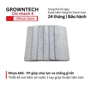 Combo bông lau nhà thay thế cho cây lau nhà tự vắt size 12x32cm Huy Tưởng