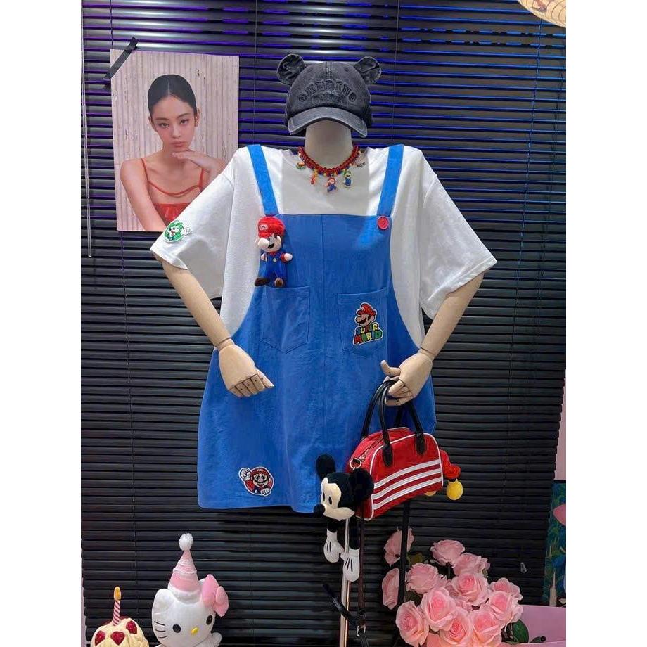YẾM JEAN JIWA ( ÁO THUN COTTON PHỐI JEAN )
