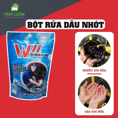 Bột tẩy rửa đa năng Wii nham thạch núi lửa, tẩy rửa dầu mỡ động cơ, tẩy rửa nhà bếp,  an toàn không hại da tay