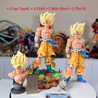 Mô Hình Goku Namek 2.0 DX Studio 30-35cm Trong Dragonball Có Led Kèm Thẻ KL Ongchumohinh888 MH2388