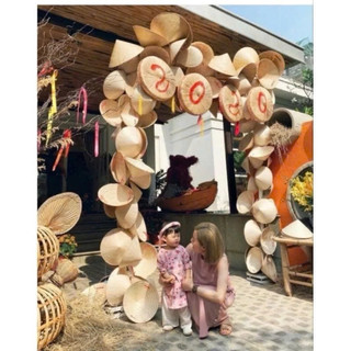 NÓN LÁ LỚN 16 vành 40CM - 10 cái