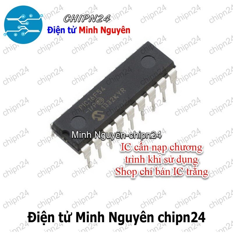 [1 con] (DIP) IC PIC16F54 DIP-18 (PIC16F54-I/P PIC 16F54-I/P)