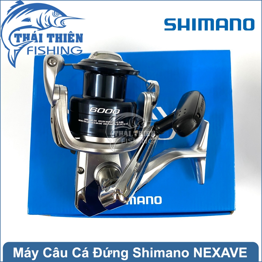 Máy Câu Cá Shimano Nexave 6000/8000 Chính Hãng – Siêu Êm, Siêu Bền, Giá Tốt