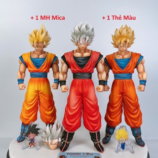 Mô Hình Goku SSJ1 ,Goku SSJ2  cao 31cm Trong Dragonball Của HY Studio Ongchumohinh888 MH 2688