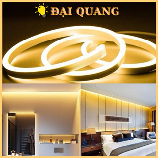 3M 5M 10M Dây Led Neon 220V cao cấp (gồm nguồn), dây đèn Led chống nước trang trí uốn chữ, hắt trần