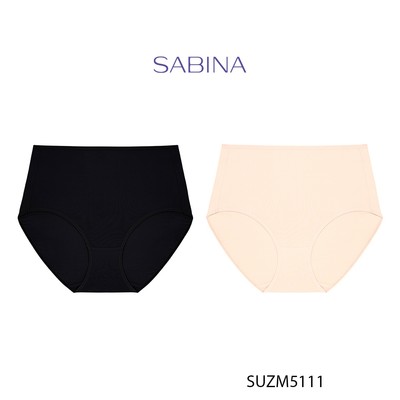 [SALE XẢ HÀNG] Combo 2 Quần Lót Lưng Cao Cạp Cao Màu Trơn Panty Zone By Sabina SUZM5111
