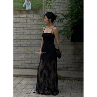  Omm Dress | Đầm Pha Chân Ren Dáng Ôm Body   ảnh chính chủ   