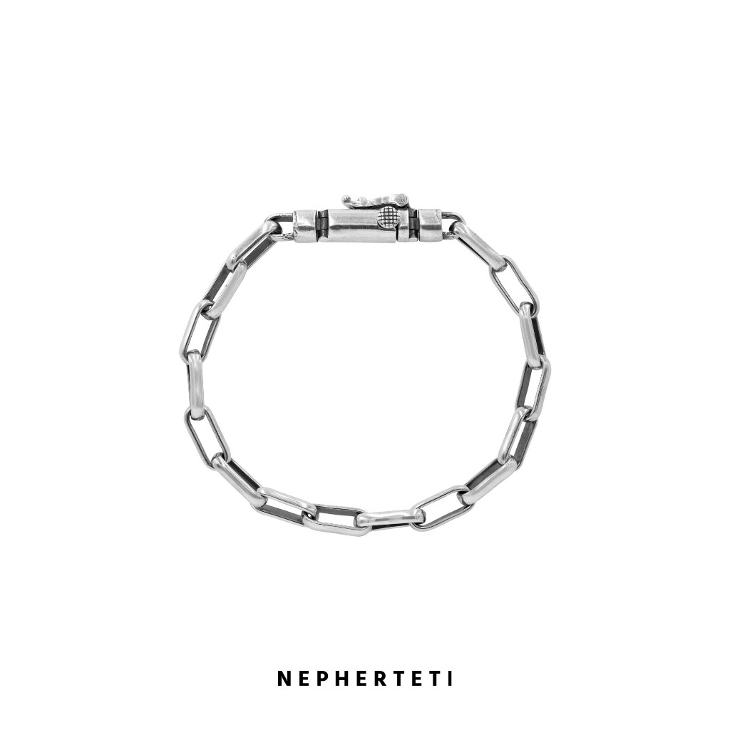 Lắc tay nam bạc 925 - Lắc xích nam tính - Nepherteti