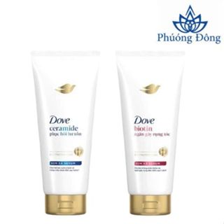 Kem xả Serum Dove Ceramide Phục hồi hư tổn/ Biotin Ngăn gãy rụng tóc 320g