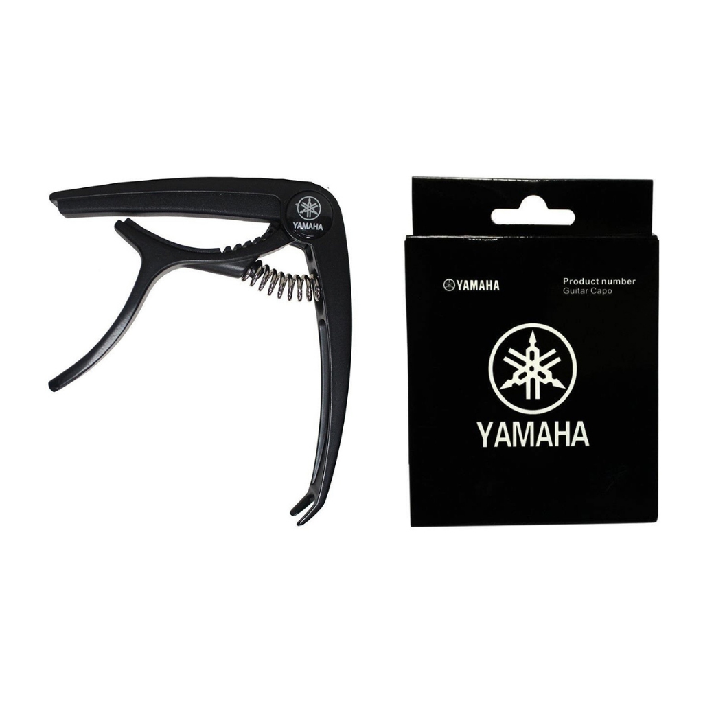 Capo Guitar Acoustic Yamaha Black/Silver
