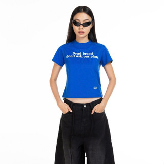 Áo thun boxy nam nữ và baby tee nữ, in nổi cao thành, chất liệu cotton 2 chiều 250gsm, màu đen - xanh - trắng, DYAD