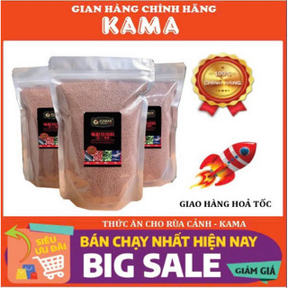 THỨC ĂN RÙA CẢNH KAMA 50G & 100G - HỖ TRỢ LÊN MÀU - PHÙ HỢP CHO TẤT CẢ CÁC LOẠI RÙA