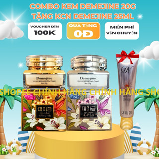 Kem Face Ngày & Đêm Demejine - Tặng Kem Chống Nắng Demejine 25ML Skincare