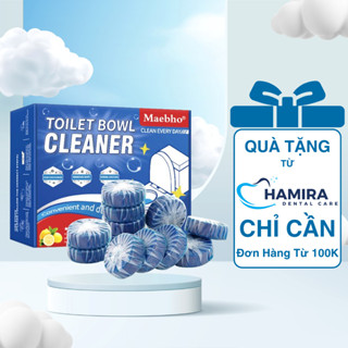 Viên thả bồn cầu thế hệ mới khử khuẩn mùi hôi toilet, làm sạch màng bám, lưu giữ hương thơm dùng siêu tiết kiệm