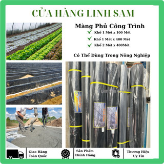  Màng Phủ Công Trình: 1mx100m; 1mx400m 2mx400m; Có Thể Dùng Trong Nông Nghiệp 