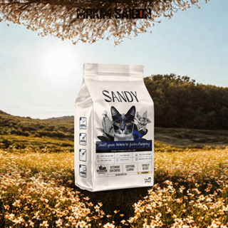 Tải 5 Túi Cát Đất Sét Cho Mèo Sandy 9L – 4Kg| Tiết Kiệm – Vón Nhanh – Khử Mùi Tốt