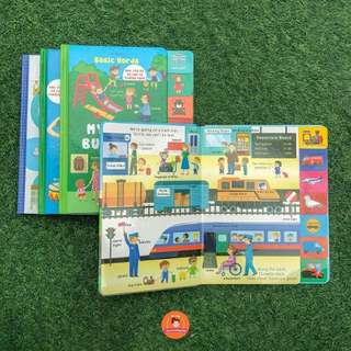 Sách: Combo 4 Cuốn Basic Words - Cùng Bé Học Tiếng Anh