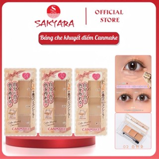 Bảng che khuyết điểm Canmake Color Mixing Concealer chống nắng SPF50 PA++++ Nội địa Nhật