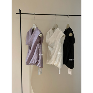 Áo lệch vai lanh lụa mềm WG.WE S/M