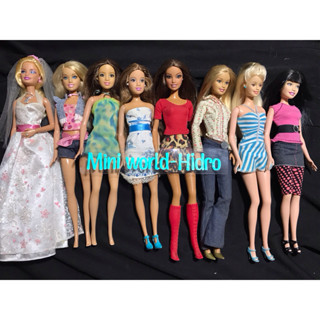  Barbie2 Thanh lí Búp bê Barbie và Ken nghề nghiệp Fashionistas Vintage cổ điển da đen trắng chính hãng 