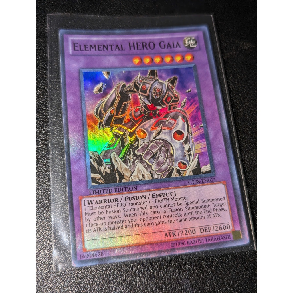 Elemental Hero Gaia - CT08-EN011 - Super Rare