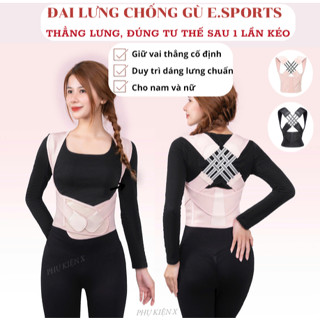 Đai Chống Gù Lưng ESPORT -  Chống Gù Lưng Hiệu Qủa, Chỉnh Sửa Tư Thế, Cải Thiện Vóc Dáng Cho Cả Nam Và Nữ