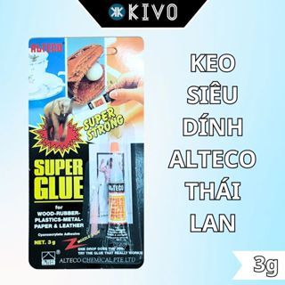 Keo Dán Đa Năng Siêu Dính Siêu Con Voi Super Strong Thái Lan 3g - Keo Dán Gỗ, Nhựa, Mica-KIVO