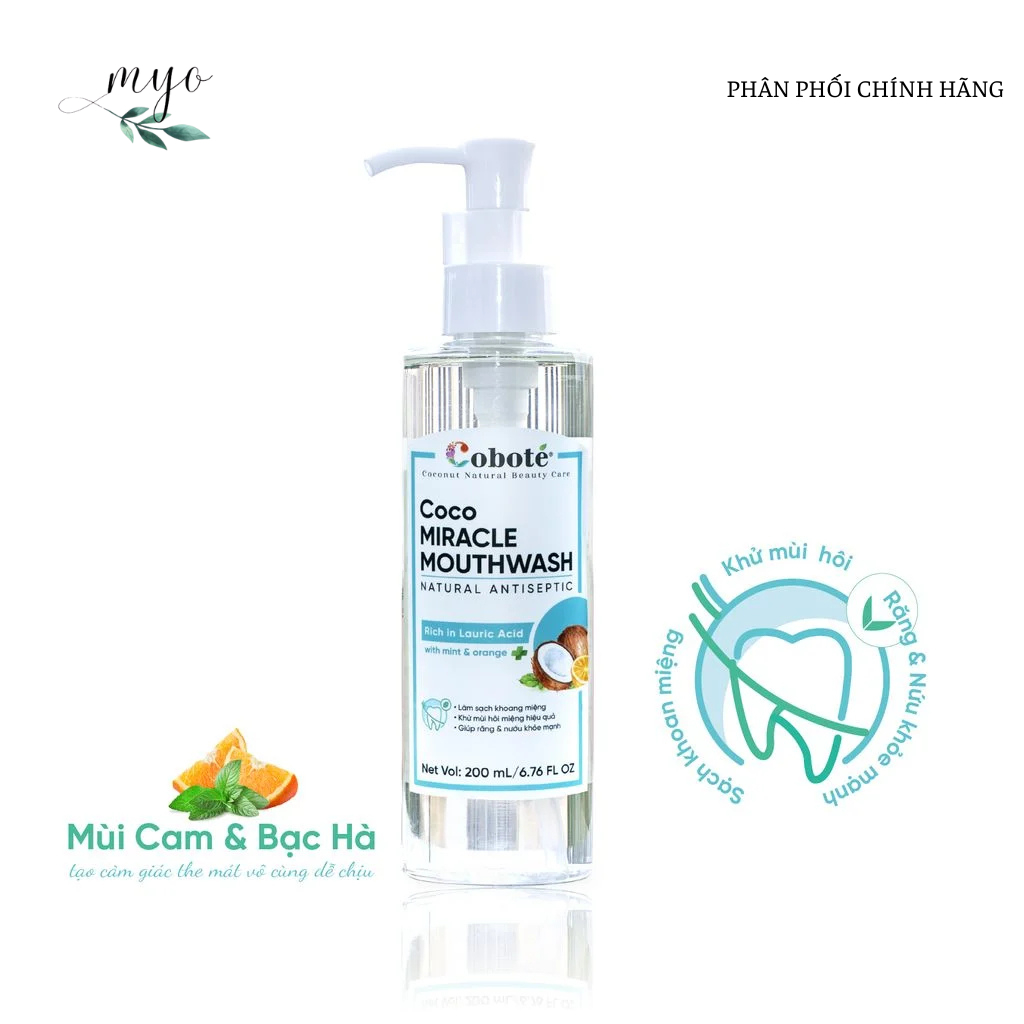 Nước Súc Miệng Cobote Dạng Dầu 200ml