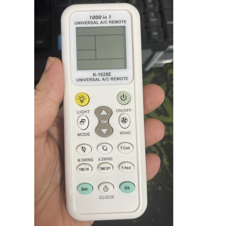 Điều khiển điều hòa đa năng K-1028E - Điều Khiển Điều Hoà Đa Năng K 1028E [PHẢI CÀI ĐẶT] BH 1 Tháng