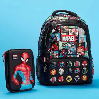 Balo cho bé tiểu học Siêu Anh Hùng Marvel, hãng Smiggle Úc