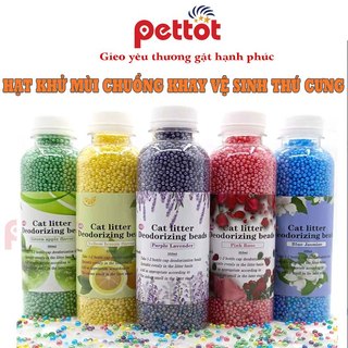 Hạt Khử Mùi Phân Thỏ Chuột Lang Bọ ú Chó Mèo - Hạt Khử Mùi Lưu Hương Thơm - Pettot
