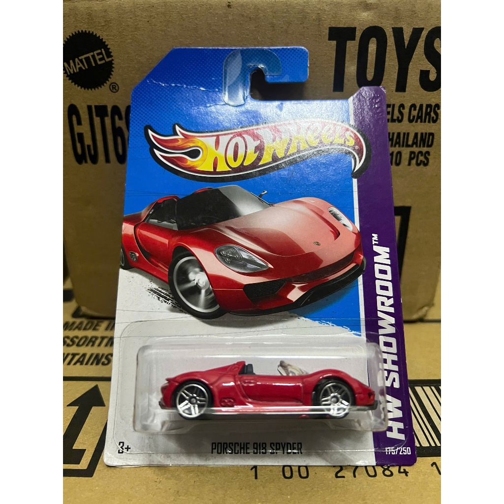 LeHuong Diecast - Xe Hot Wheels Porsche 918 Spyder Red