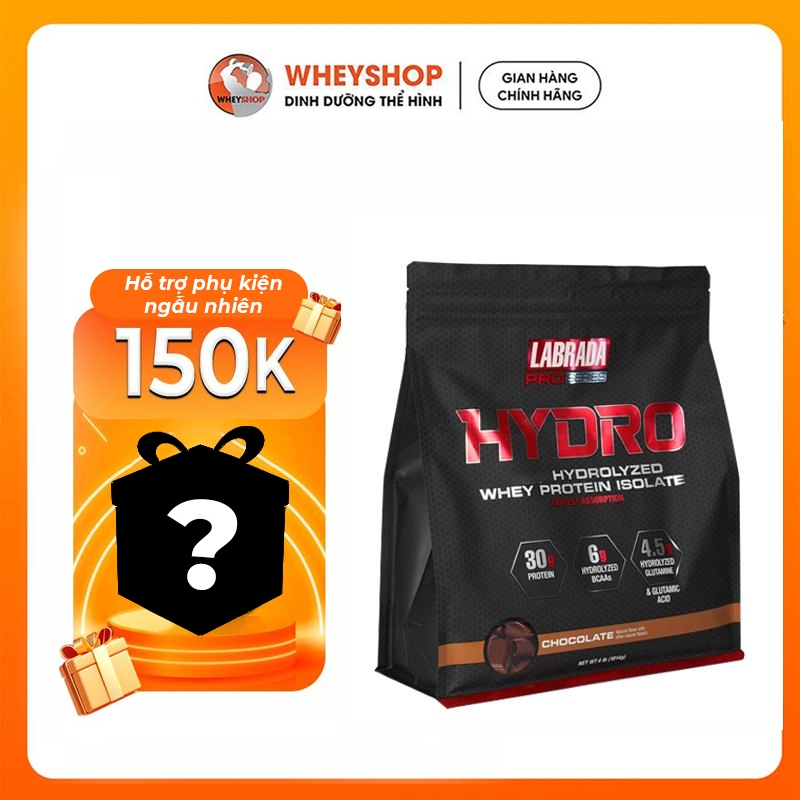 Labrada (Pro Series) Hydrolyzed Whey Protein Isolate | 4lbs | Sữa Dinh Dưỡng Hỗ Trợ Phát Triển Cơ Bắ