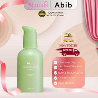 Tinh Chất Diếp Cá Giúp Làm Dịu Phục Hồi Da Abib Heartleaf Calming Pump Essence 50ml Hàn Quốc