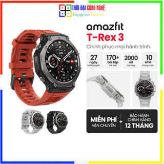Đồng Hồ Thông Minh Amazfit T-Rex 3 Chính Hãng. Bảo Hành 12 Tháng,1 Đổi 1 trong 30 ngày.