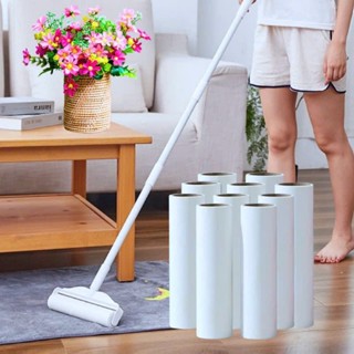 Cây lăn bụi dài 1m2 lõi dày 55 LỚP KEO đồ lăn bụi quần áo ghế sofa chăn ga gối mền giường ngủ lông thú cưng tiện ích