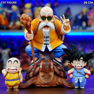 Mô hình team tuổi thơ Goku kid,Krillin, Quy lão DX Studio- Mẫu mới Dragon Ball