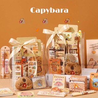 Set quà tặng học sinh capybara đồ dùng học tập trẻ em ngày trung thu noel tốt nghiệp sinh nhật