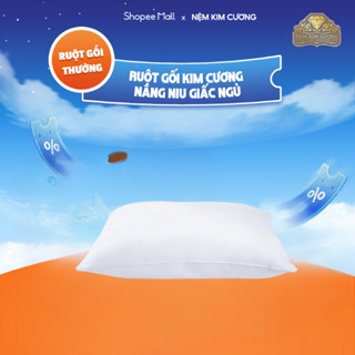  NỆM KIM CƯƠNG - Ruột gối bông gòn 45x65 MUJI cao cấp chính hãng nệm Kim Cương cực êm ái và mềm mại 