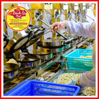 Bánh Ép Tôm Thịt, Bánh Ép Khô Huế Chính Gốc Gói 250g 10 Bánh, Đặc Sản Huế
