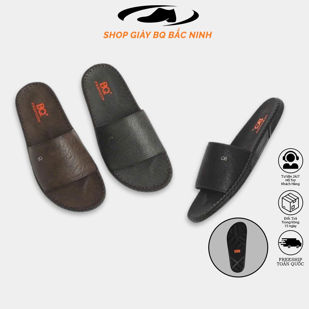 Dép Nam Quai Xít Lót MF, Đế TPR Chống Trượt, Quai Bền Bỉ, Mặt Tẩy Da Mềm, Êm Ái